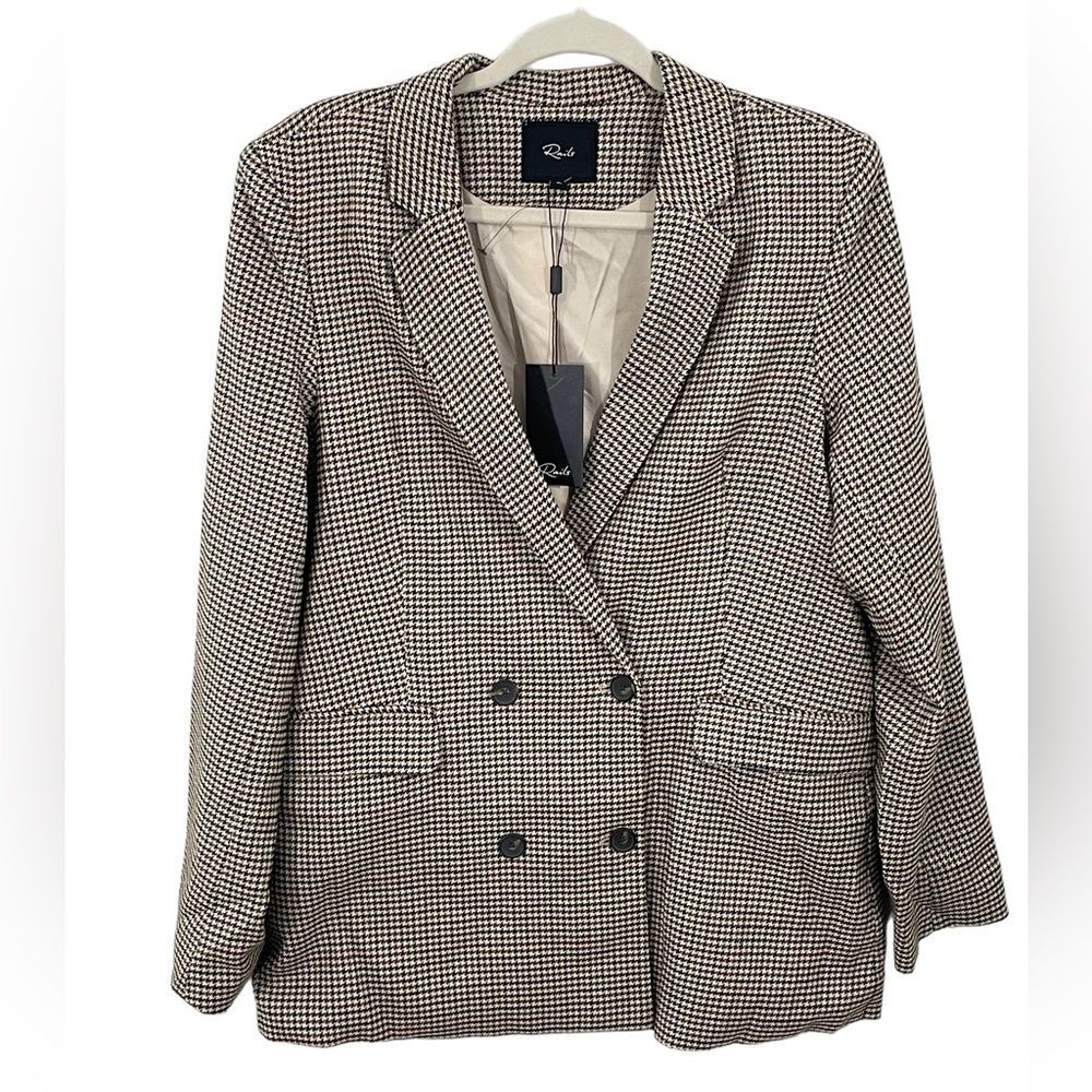 Nwt Rails Jac Blazer In Cambridge Plaid Size Medi… - image 3